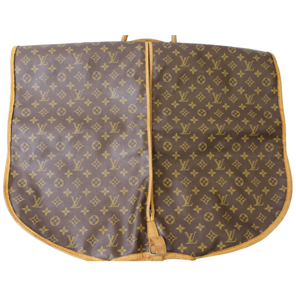 LOUIS VUITTON Monogram Canvas Garment Cover Bag Brown