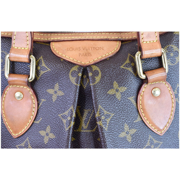 Louis Vuitton Palermo PM Monogram Canvas Shoulder Bag close view