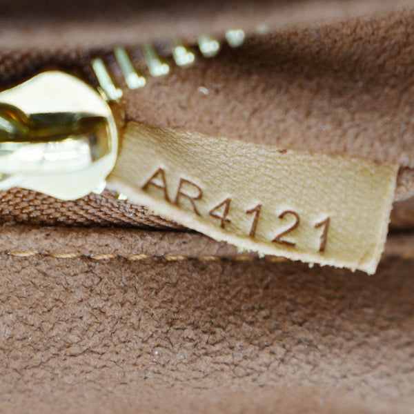 Louis Vuitton Eden MM Monogram Canvas Shoulder Bag Brown