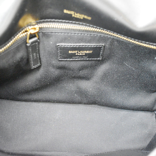 YVES SAINT LAURENT Niki Medium Leopard Print Leather Shoulder Bag Multicolor