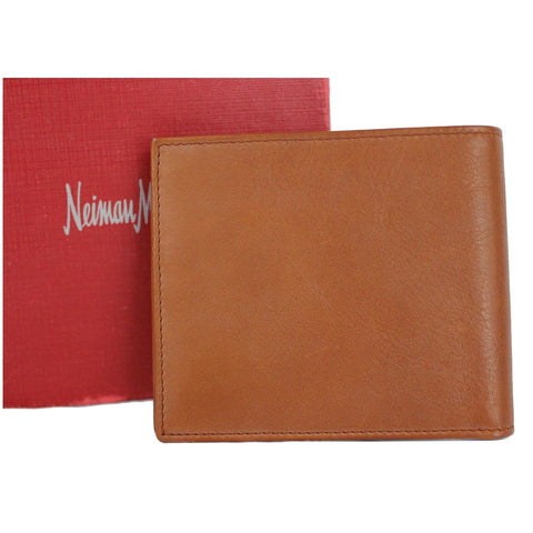 Gucci Bifold Men's Leather Canvas Wallet | Brown - full view