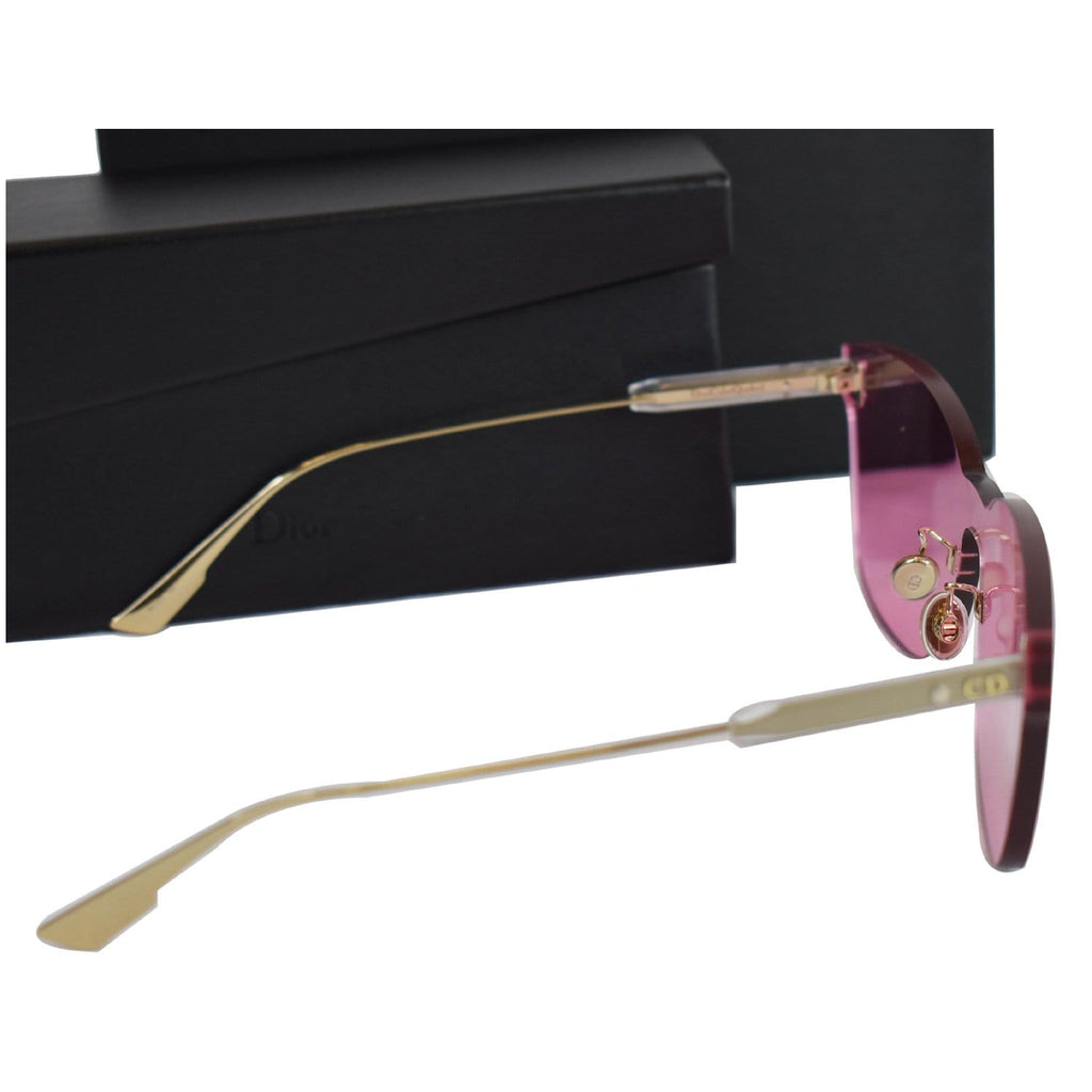 CHRISTIAN DIOR 49 MM Pink Shield Sunglasses DIORCOLORQUAKE2MU1