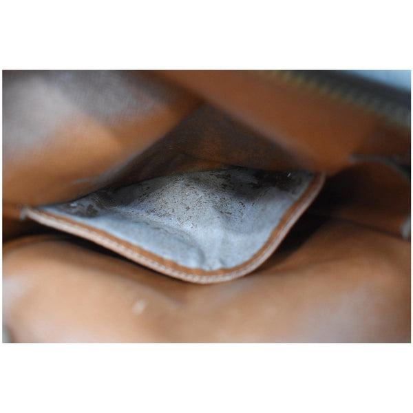 LOUIS VUITTON Amazone Monogram Canvas Crossbody Bag Brown