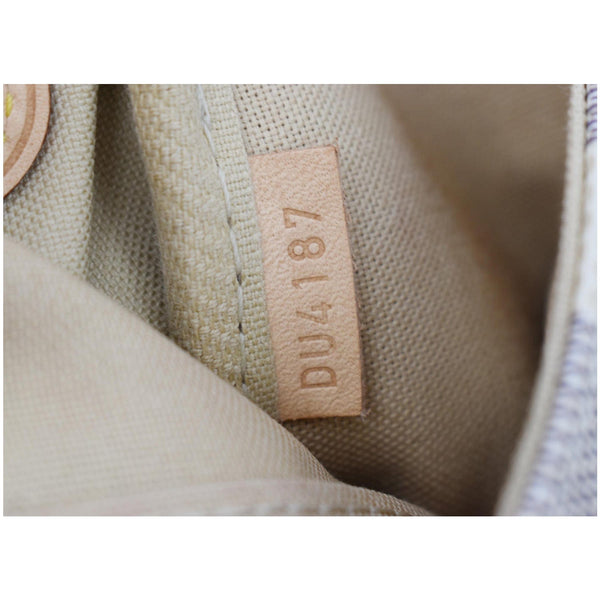 LOUIS VUITTON Favorite MM Damier Azur Crossbody Bag White