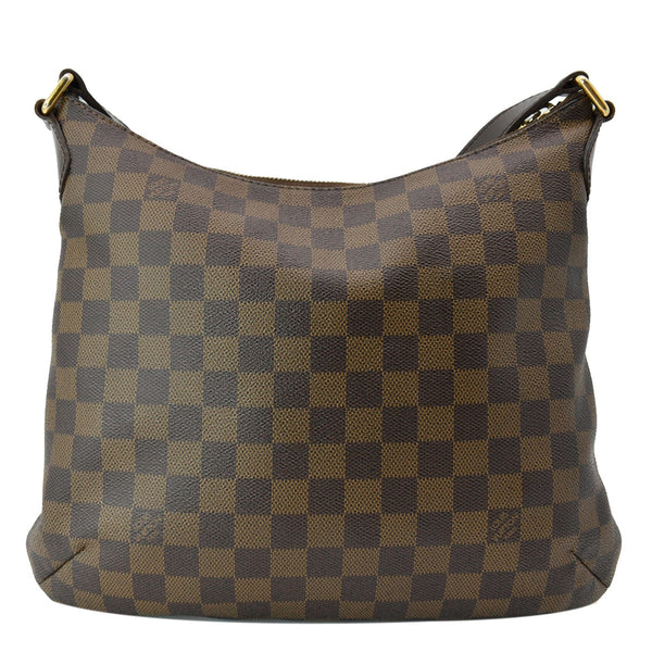 LOUIS VUITTON Bloomsbury PM Damier Ebene Crossbody Bag Brown