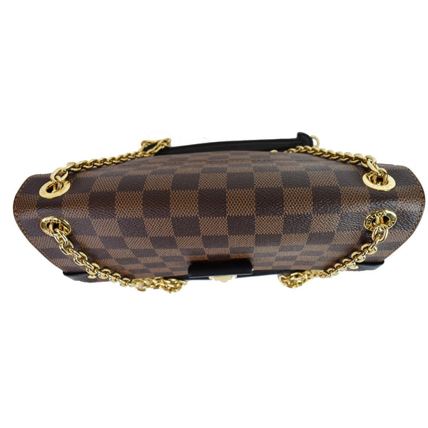 LOUIS VUITTON Vavin PM Damier Ebene Shoulder Bag Brown