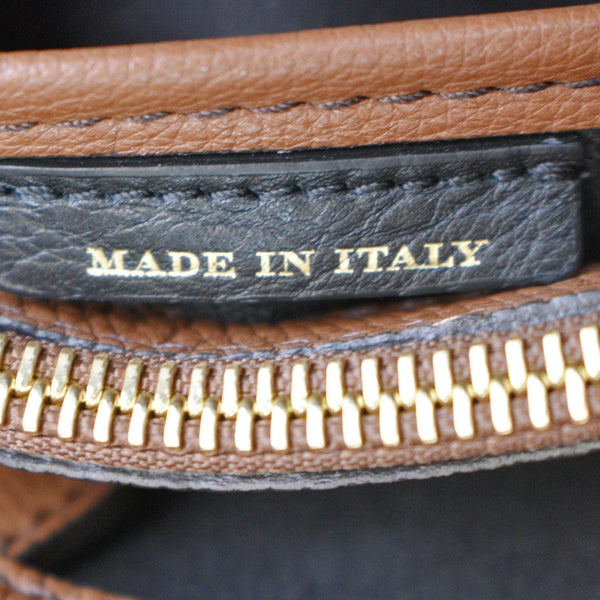 BURBERRY Banner Medium House Check Tote Bag Tan