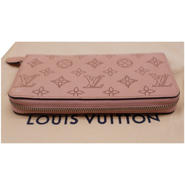 Louis Vuitton Mahina Leather Zippy Wallet Magnolia