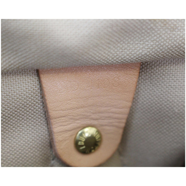 LOUIS VUITTON Speedy 30 Bandouliere Damier Azur Shoulder Bag White