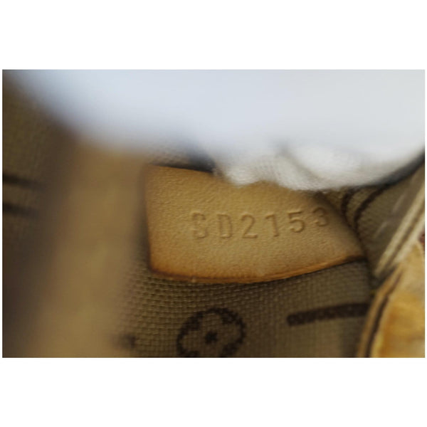 LOUIS VUITTON Neverfull MM Monogram Canvas Tote Shoulder Bag Brown