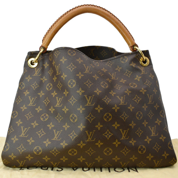LOUIS VUITTON Artsy MM Monogram Canvas Hobo Bag Brown - sold