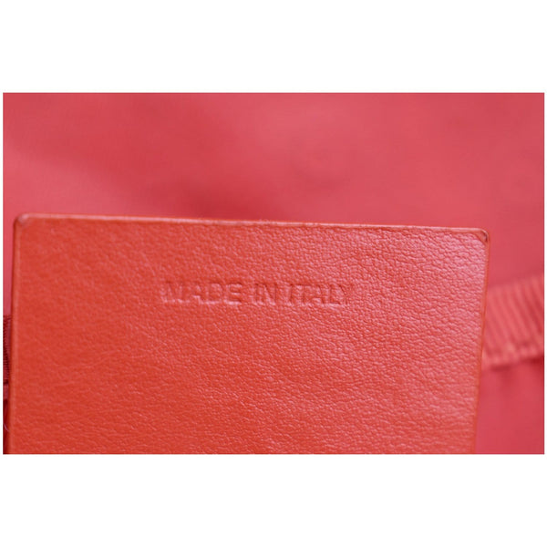 CHRISTIAN LOUBOUTIN Graphic-Print Woven Backpack Red