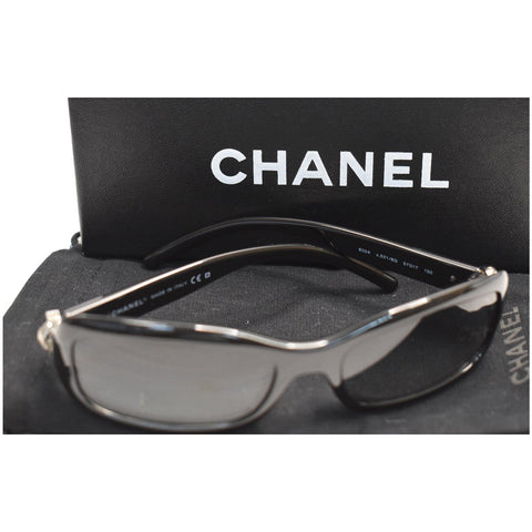 CHANEL 6024 C501/8G Women Sunglasses Black Lens