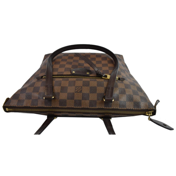 LOUIS VUITTON Iena PM Damier Ebene Shoulder Bag Brown
