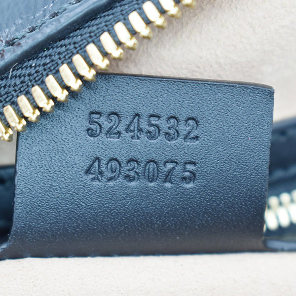 GUCCI Ophidia Medium Suede Top Handle Boston Bag Red 524532