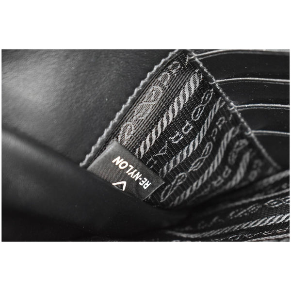 Prada Document Nylon Leather Pouch Black - Dallas Handbags