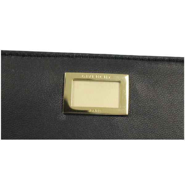 GIVENCHY Small Eden Smooth Leather Shoulder Bag Black