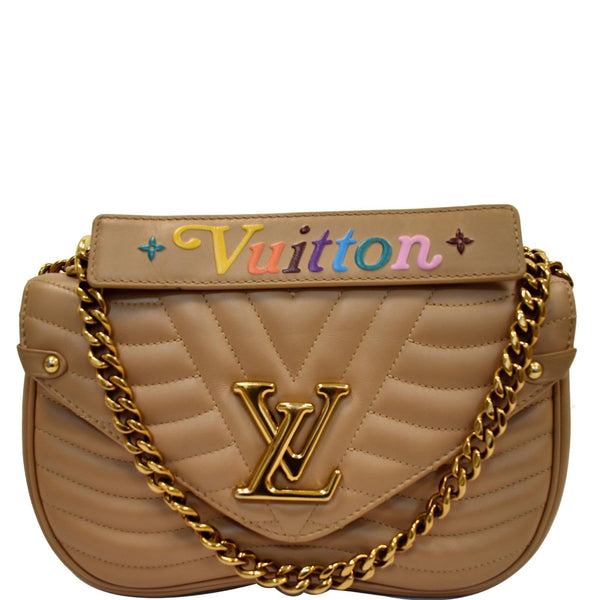 Louis Vuitton New Wave Chain MM Calfskin Leather Bag