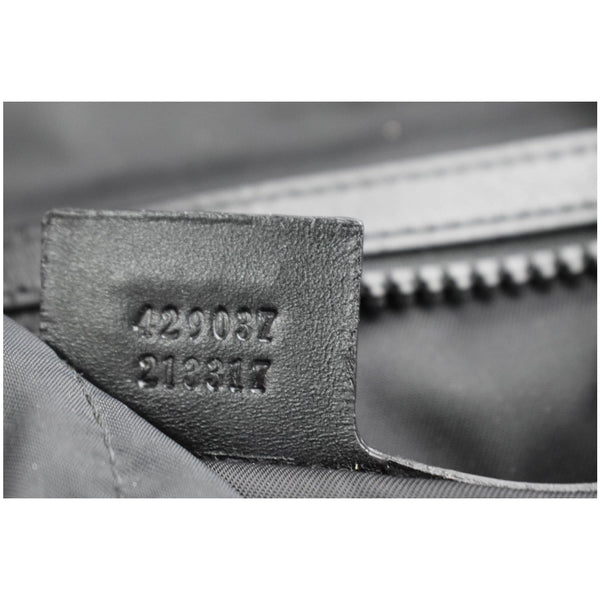 GUCCI L'Aveugle Par Amour Embroidered Nylon Double Buckle Backpack Red 429037