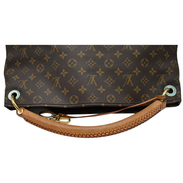 LOUIS VUITTON Artsy MM Monogram Canvas Hobo Bag Brown
