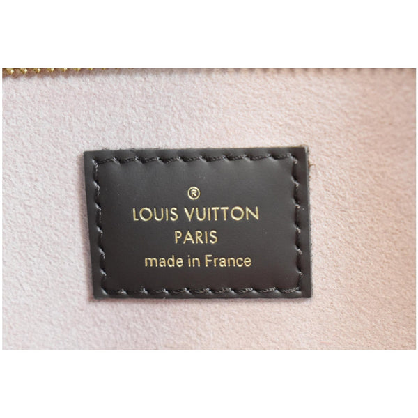 LOUIS VUITTON Jersey Damier Ebene Shoulder Bag Magnolia