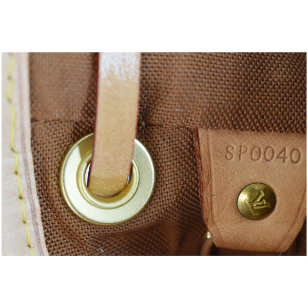 LOUIS VUITTON Mini Montsouris Monogram Canvas Backpack Bag Brown