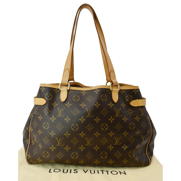 LOUIS VUITTON Batignolles Horizontal Monogram Canvas Shoulder Bag Brown