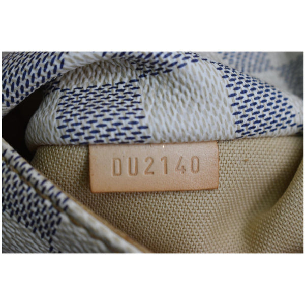 LOUIS VUITTON Totally GM Damier Azur Shoulder Bag White