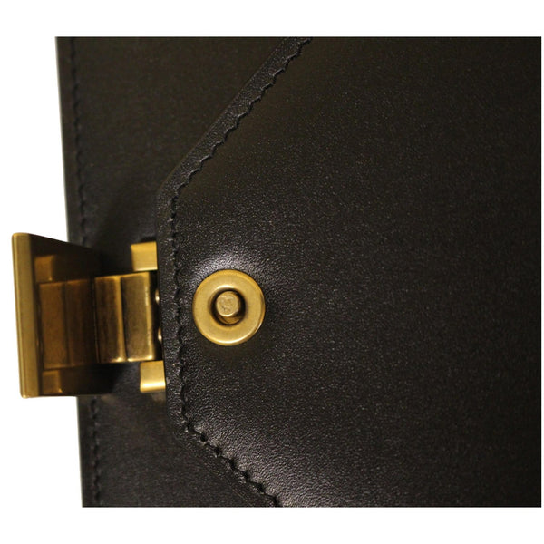 YVES SAINT LAURENT Small Margaux Leather Shoulder Bag Black - Last Call