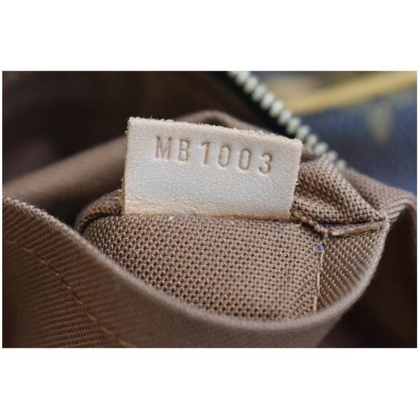 LOUIS VUITTON Sac Squash Monogram Canvas Shoulder Bag Brown