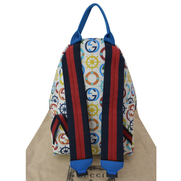GUCCI Children's Printed GG Coated Canvas Backpack Multicolor 271327