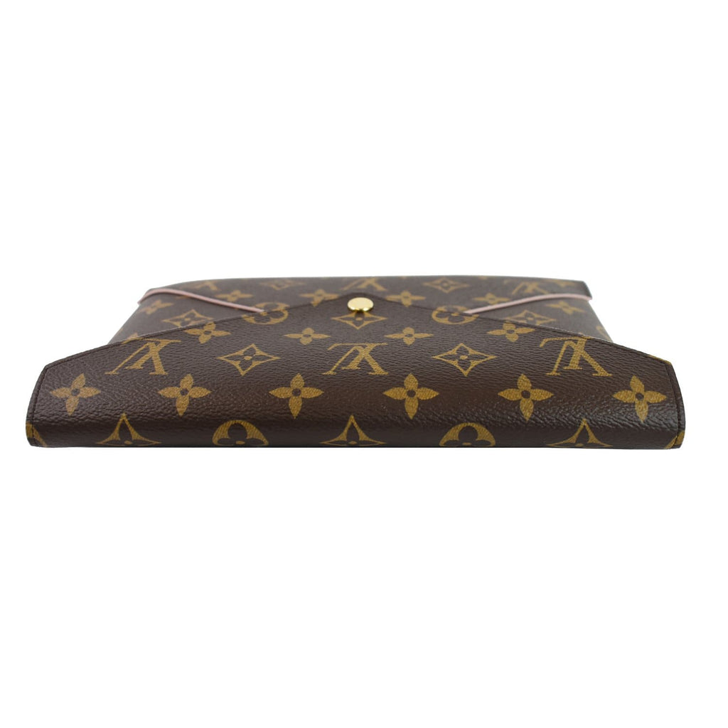 Kirigami cloth clutch bag Louis Vuitton Black in Cloth - 34448077