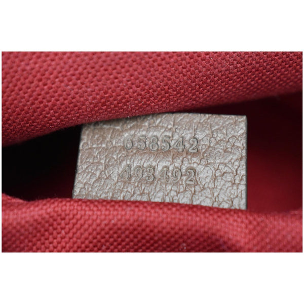 GUCCI GG Supreme Canvas Messenger Bag Beige 658542