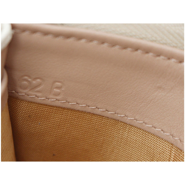 PRADA Saffiano Leather Long Wallet White