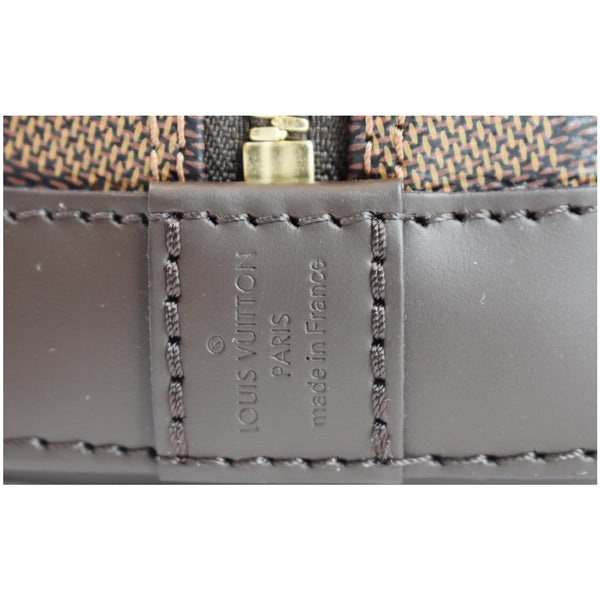 Louis Vuitton Alma BB Damier Ebene Shoulder Bag interior