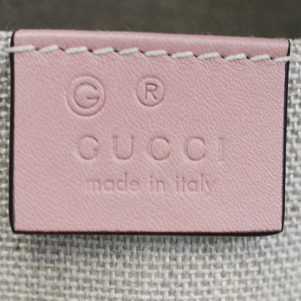 Gucci Mini Dome Micro Guccissima Leather Shoulder Bag Pink