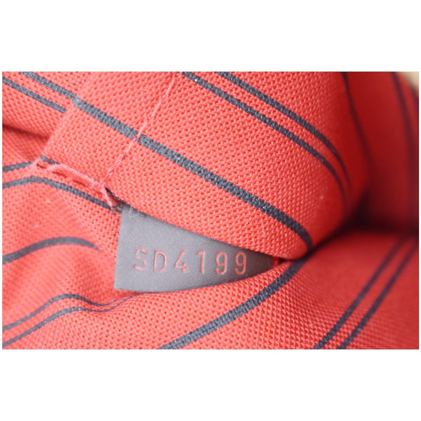 LOUIS VUITTON Pochette Wristlet Pouch Damier Ebene Neverfull MM Brown