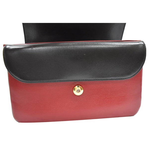 Gucci Linea Marina Small Leather Chain Shoulder Bag - flap stud