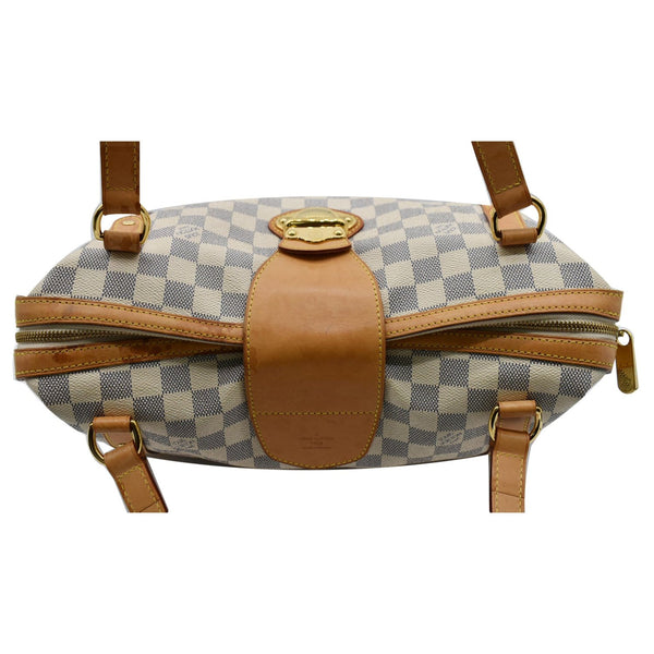 LOUIS VUITTON Stresa PM Damier Azur Shoulder Bag White