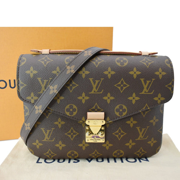 LOUIS VUITTON Metis Pochette Monogram Canvas Crossbody Bag Brown - sold