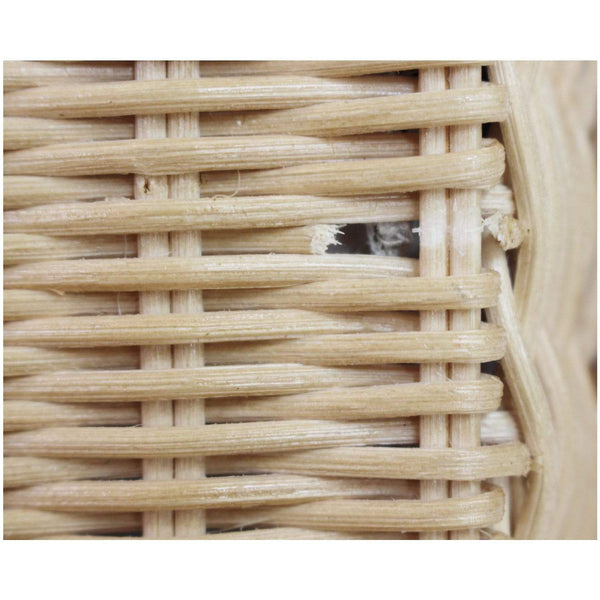 Gucci Neutral Wicker Suitcase Handbag - Tan Color Neutral Wicker material