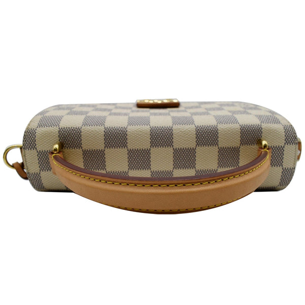 LOUIS VUITTON Croisette Damier Azur Shoulder Crossbody Bag White