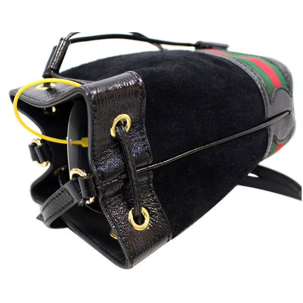 Gucci Ophidia Mini Textured Leather Suede Women Bag