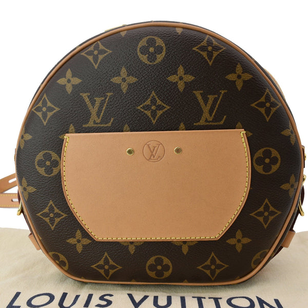 LOUIS VUITTON Boite Chapeau Souple MM Monogram Canvas Shoulder Bag Brown