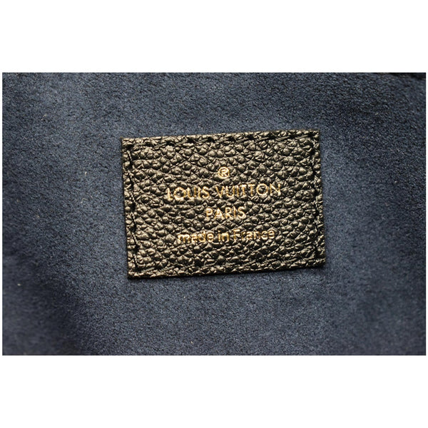 LOUIS VUITTON Neverfull MM Monogram Empreinte Tote Bag Black