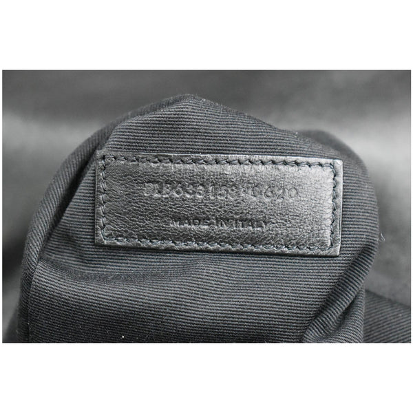 YVES SAINT LAURENT Niki Medium Leather Shoulder Bag Black