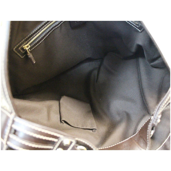 GUCCI GG Canvas Horsebit Catena Hobo Bag Beige 170014