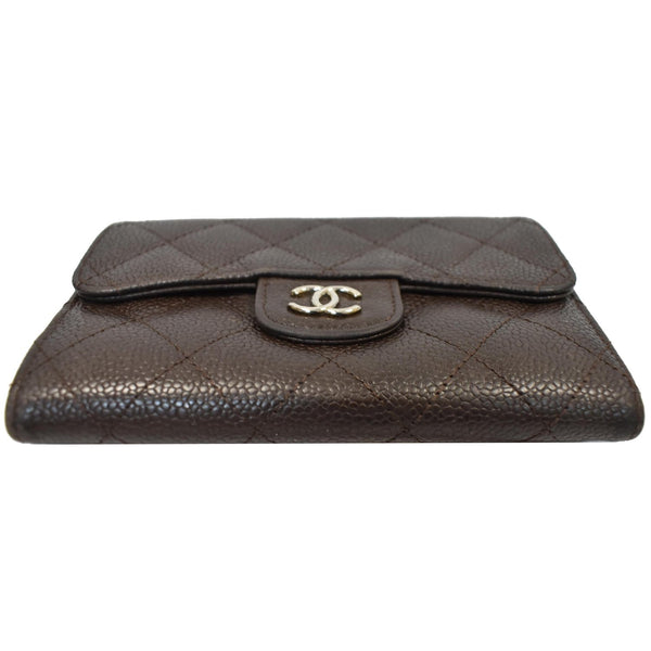 Chanel Classic Flap Caviar Leather Card Holder - front preview | DDH