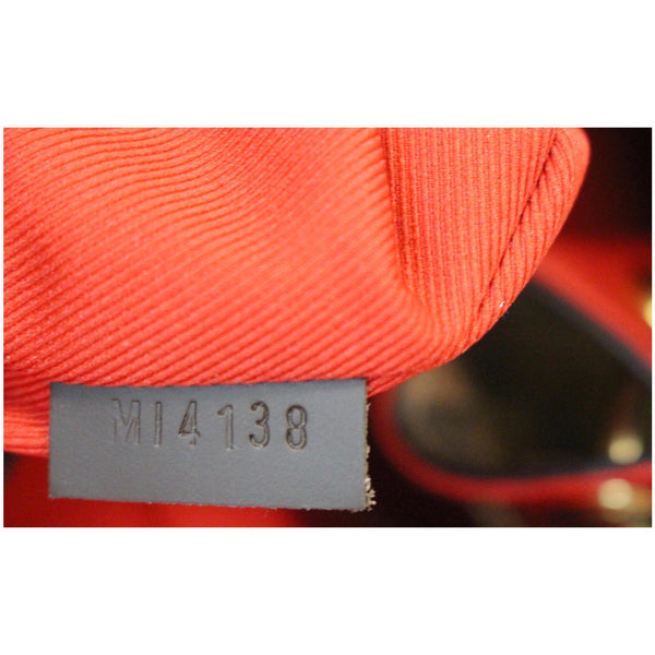 Louis Vuitton Graceful PM Damier Ebene Shoulder Bag - tag number