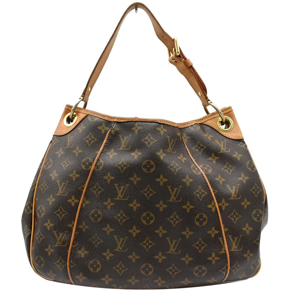 LOUIS VUITTON Galliera PM Monogram Canvas Hobo Shoulder Bag Brown